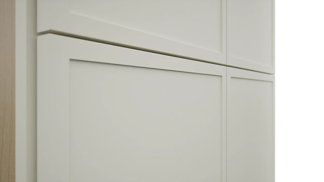 Fabuwood Luna Dove TP302496 Tall Pantry Cabinet, Detail View