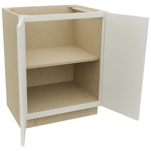Fabuwood Luna Dove VB27FD Vanity Base Full Height Cabinet, Open View