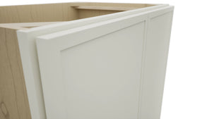 Fabuwood Luna Dove VB30FD Vanity Base Full Height Cabinet, Detail View