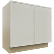 Fabuwood Luna Dove VB36FD Vanity Base Full Height Cabinet, Front View