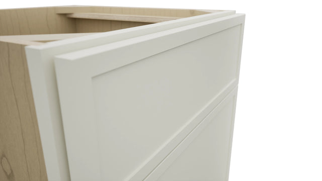 Fabuwood Luna Dove VSB21-34 Vanity Sink Cabinet, Detail View