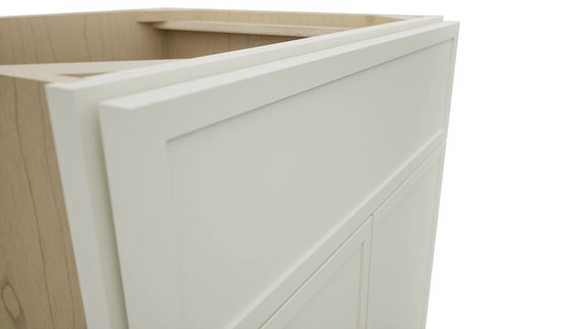 Fabuwood Luna Dove VSB24-34 Vanity Sink Cabinet, Detail View
