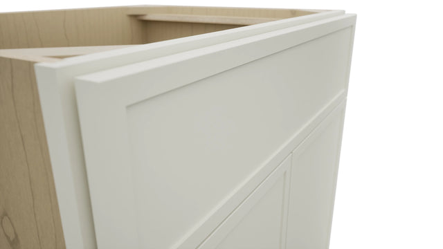 Fabuwood Luna Dove VSB27-34 Vanity Sink Cabinet, Detail View