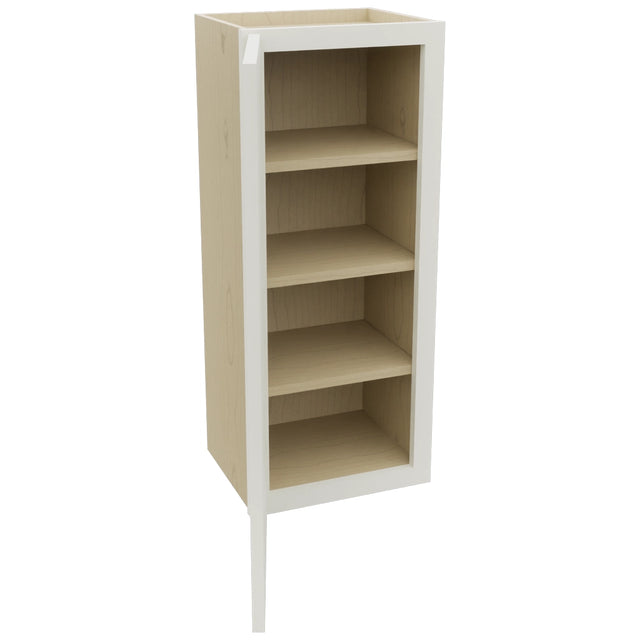 Fabuwood Luna Dove W1536 Wall Standard Cabinet, Open View