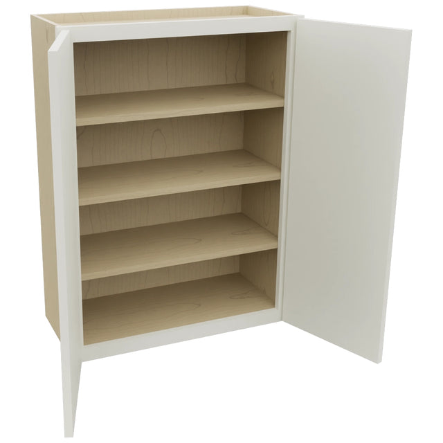 Fabuwood Luna Dove W2736 Wall Standard Cabinet, Open View