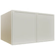 Fabuwood Luna Dove W301824 Wall Deep Cabinet, Front View