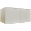 Fabuwood Luna Dove W361824 Wall Deep Cabinet, Front View