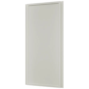 Fabuwood Luna Dove WAE1236 Wall Angle End Cabinet, Front View