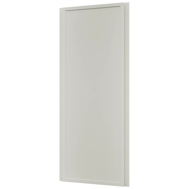 Fabuwood Luna Dove WAE1242 Wall Angle End Cabinet, Front View