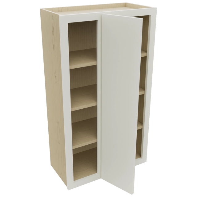 Fabuwood Luna Dove WBC2442 Wall Corner Blind Cabinet, Open View