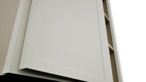 Fabuwood Luna Dove WBC3042 Wall Corner Blind Cabinet, Detail View