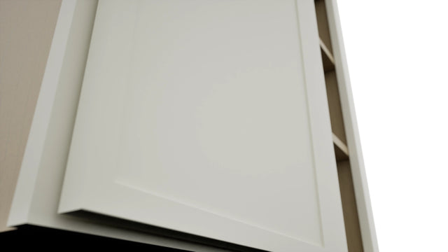Fabuwood Luna Dove WBC3042 Wall Corner Blind Cabinet, Detail View