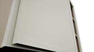 Fabuwood Luna Dove WBC3630 Wall Corner Blind Cabinet, Detail View