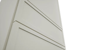 Fabuwood Luna Dove WD1848 Wall Drawer Cabinet, Detail View