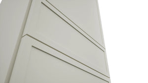 Fabuwood Luna Dove WD1860 Wall Drawer Cabinet, Detail View