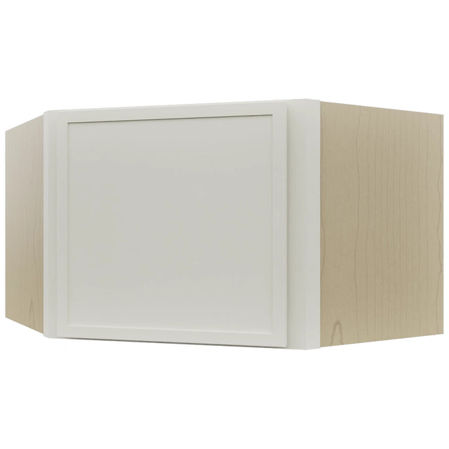 Fabuwood Luna Dove WDC2415 Wall Corner Diagonal Cabinet, Front View