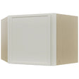 Fabuwood Luna Dove WDC2418 Wall Corner Diagonal Cabinet, Front View