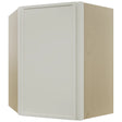 Fabuwood Luna Dove WDC2430 Wall Corner Diagonal Cabinet, Front View