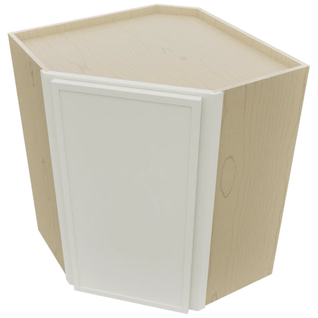 Fabuwood Luna Dove WDC2430 Wall Corner Diagonal Cabinet, Top View