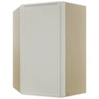 Fabuwood Luna Dove WDC2436 Wall Corner Diagonal Cabinet, Front View