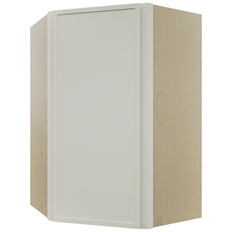 Fabuwood Luna Dove WDC2436 Wall Corner Diagonal Cabinet, Front View