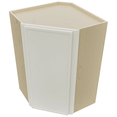 Fabuwood Luna Dove WDC2436 Wall Corner Diagonal Cabinet, Top View