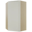 Fabuwood Luna Dove WDC2442 Wall Corner Diagonal Cabinet, Front View