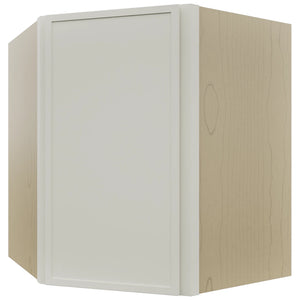 Fabuwood Luna Dove WDC2730 Wall Corner Diagonal Cabinet, Front View