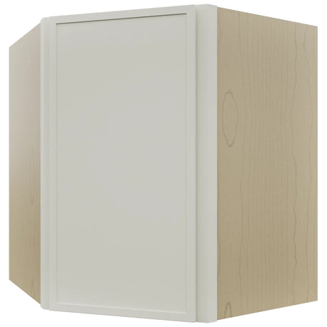 Fabuwood Luna Dove WDC2730 Wall Corner Diagonal Cabinet, Front View