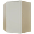 Fabuwood Luna Dove WDC2736 Wall Corner Diagonal Cabinet, Front View