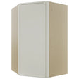 Fabuwood Luna Dove WDC2742 Wall Corner Diagonal Cabinet, Front View