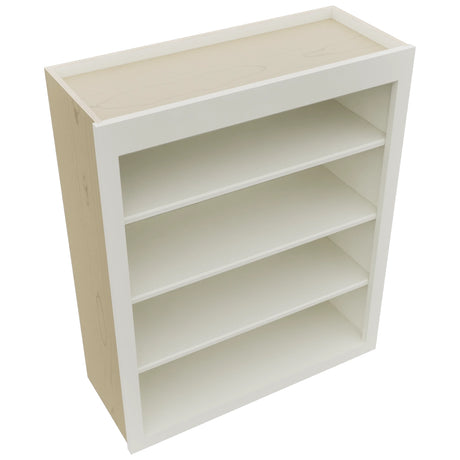 Fabuwood Luna Dove WOS3036 Wall Open Shelf, Top View