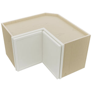 Fabuwood Luna Dove WPC2415 Wall Corner Pie Cabinet, Top View