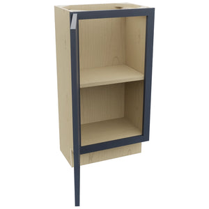 Fabuwood Luna Indigo B18FD-12D Base Full Door Cabinet, Open View