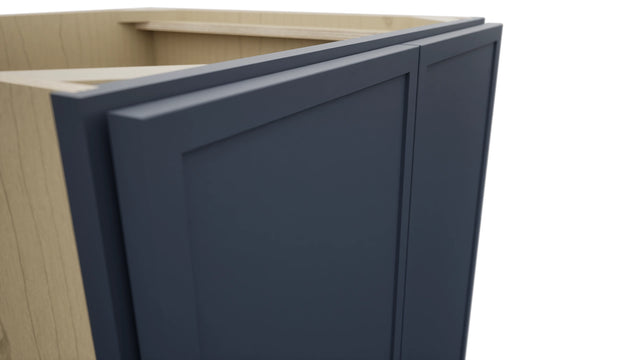 Fabuwood Luna Indigo B24FD Base Full Door Cabinet, Detail View