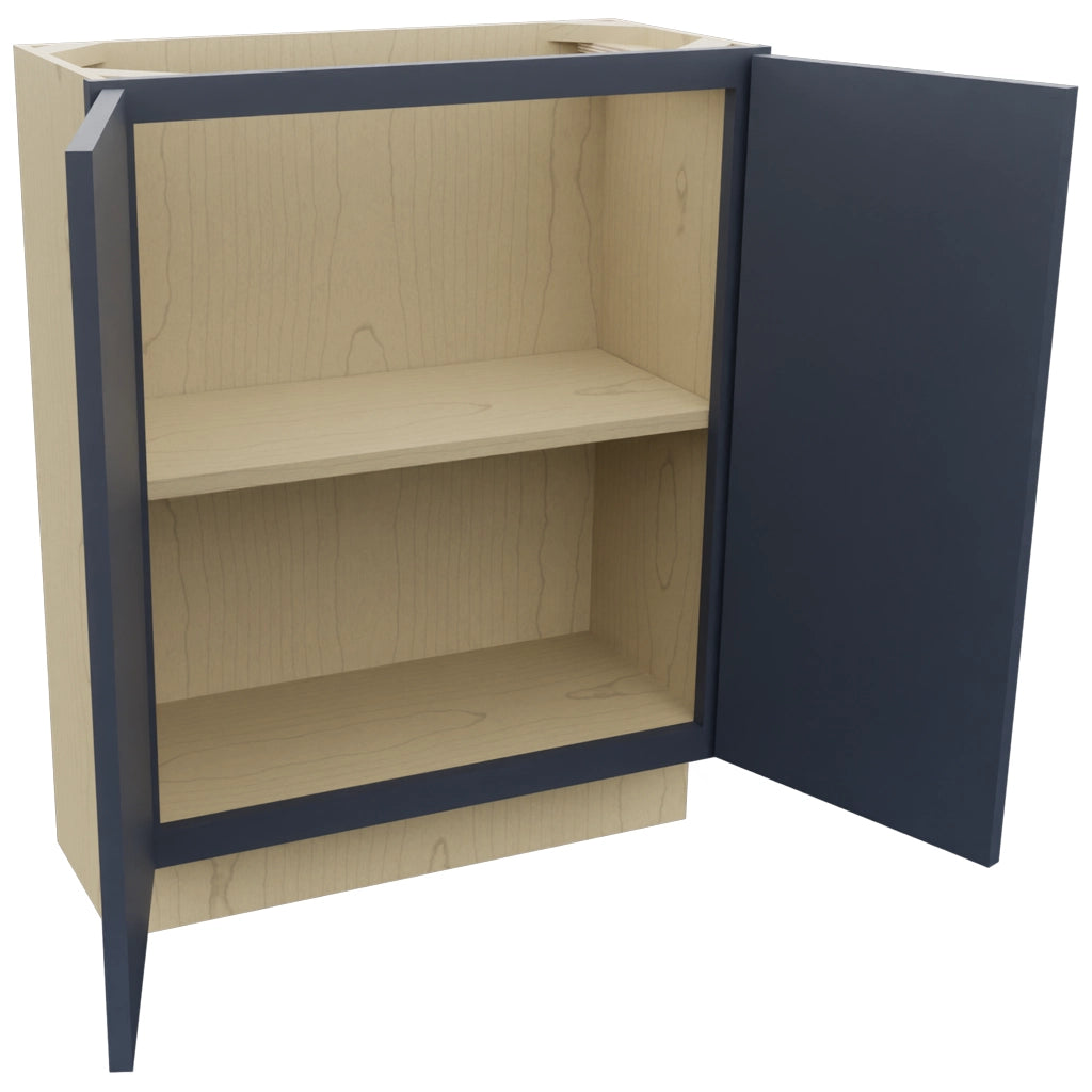 Fabuwood Luna Indigo B27FD-12D Base Full Door Cabinet, Open View