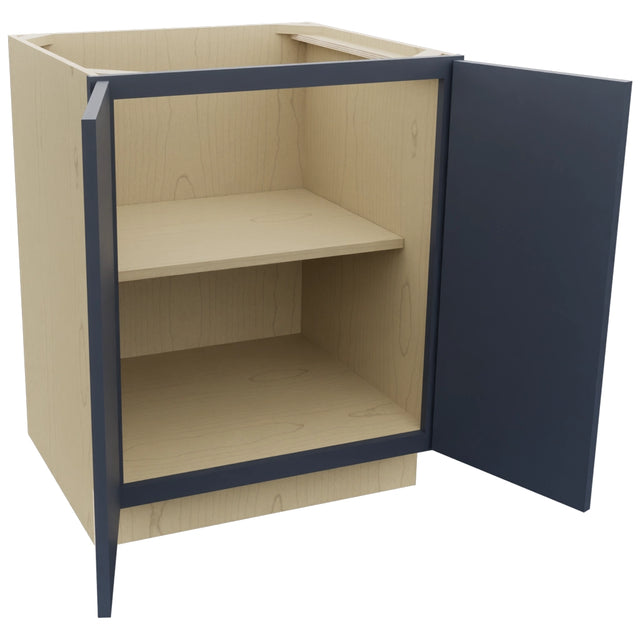Fabuwood Luna Indigo B27FD Base Full Door Cabinet, Open View