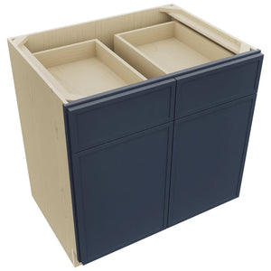 Fabuwood Luna Indigo B33 Base Standard Cabinet, Top View
