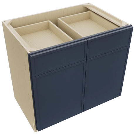 Fabuwood Luna Indigo B36 Base Standard Cabinet, Top View