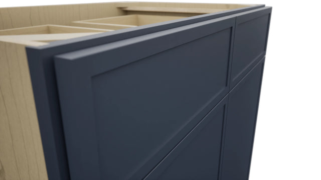 Fabuwood Luna Indigo B36 Base Standard Cabinet, Detail View