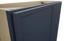 Fabuwood Luna Indigo B36FD-12D Base Full Door Cabinet, Detail View
