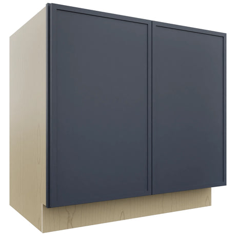 Fabuwood Luna Indigo B36FD Base Full Door Cabinet, Front View