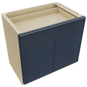 Fabuwood Luna Indigo B36SDF Base Standard Cabinet, Top View