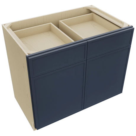 Fabuwood Luna Indigo B39 Base Standard Cabinet, Top View