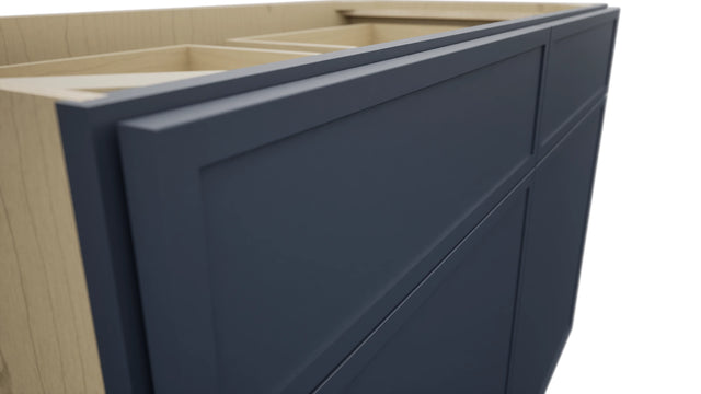 Fabuwood Luna Indigo B48 Base Standard Cabinet, Detail View