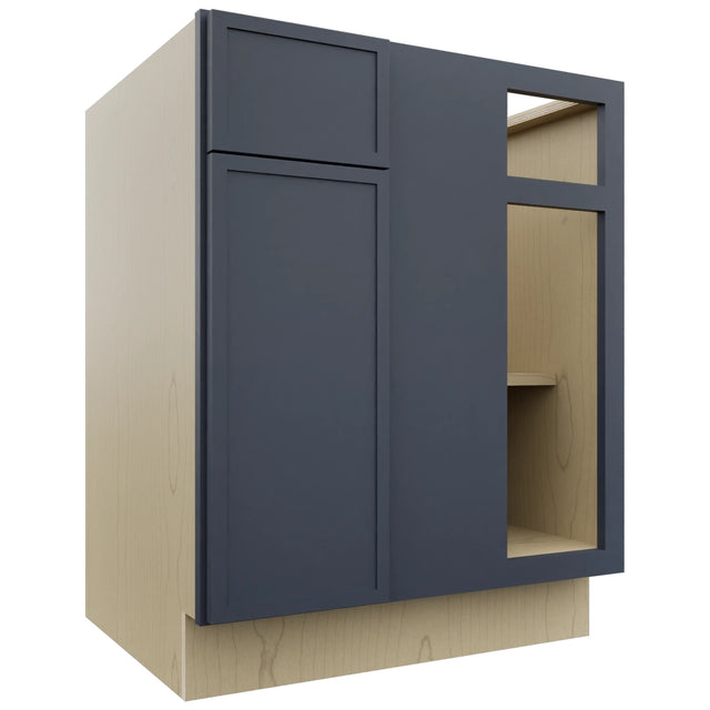Fabuwood Luna Indigo BLB36/39 Base Corner Blind Cabinet, Front View