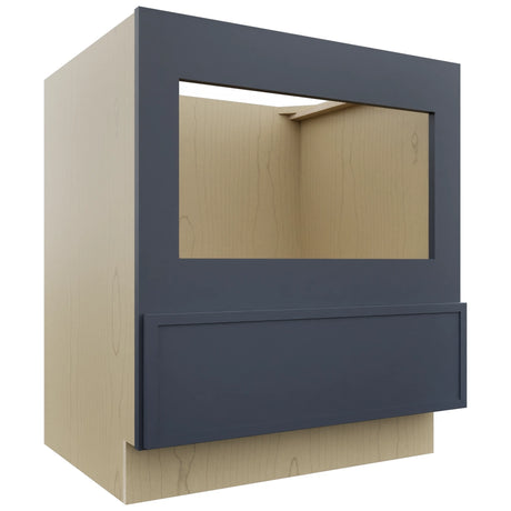 Fabuwood Luna Indigo BMC30 Base Microwave Cabinet, Front View