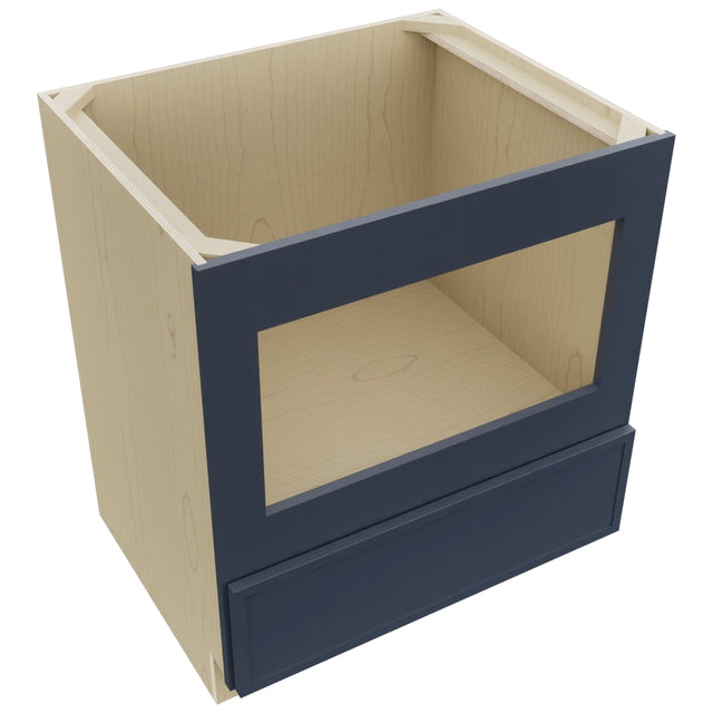 Fabuwood Luna Indigo BMC30 Base Microwave Cabinet, Top View
