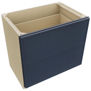 Fabuwood Luna Indigo DB36-2 Base 2 Drawers Cabinet, Top View