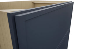 Fabuwood Luna Indigo DB36-2 Base 2 Drawers Cabinet, Detail View